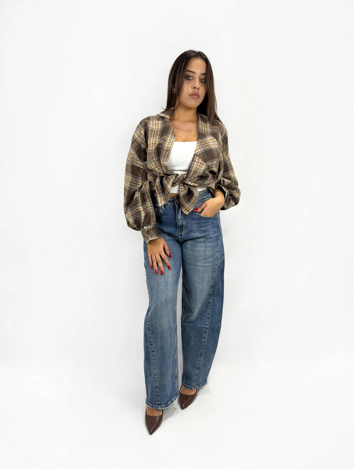 Camicia a quadri